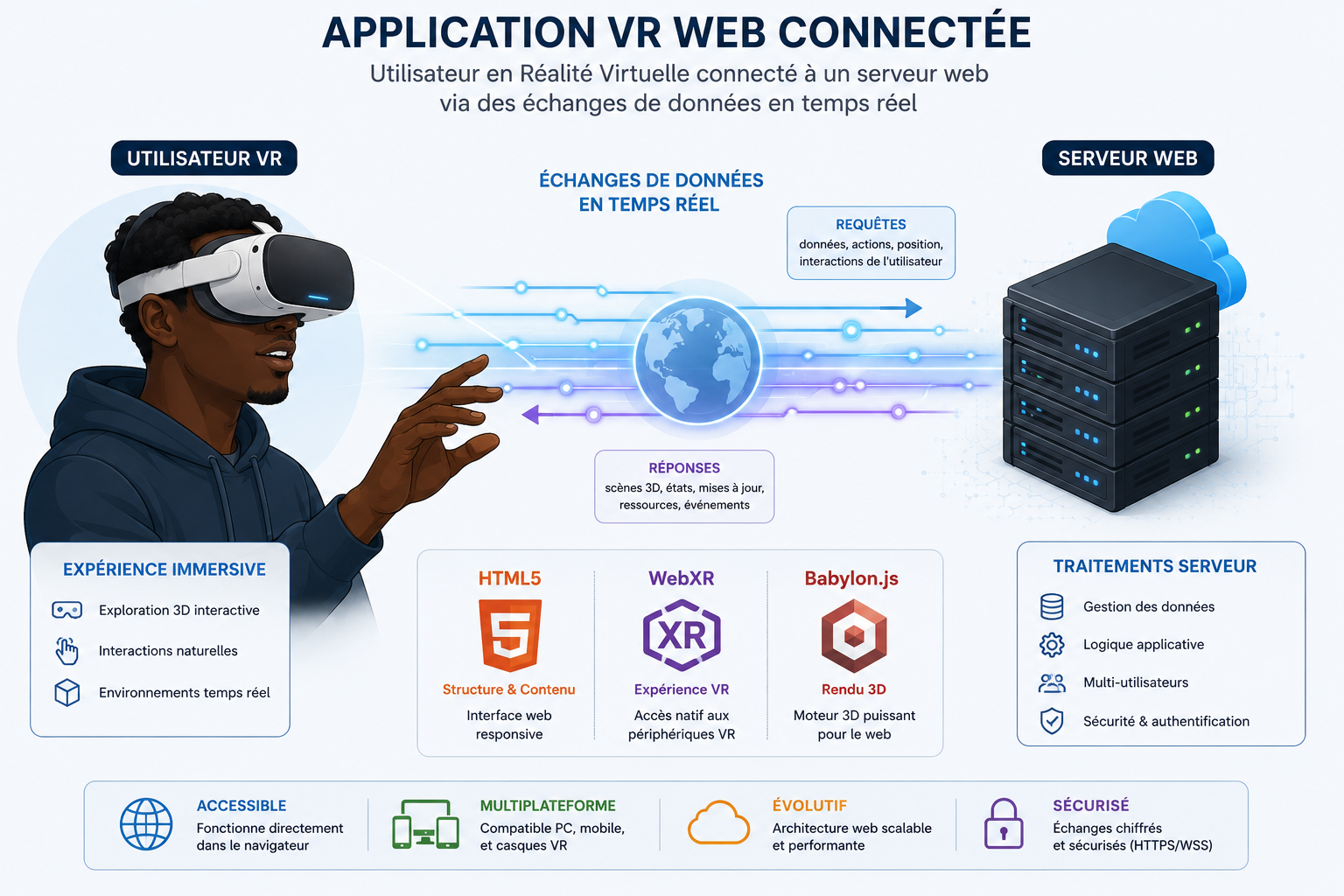 Architecture WebXR