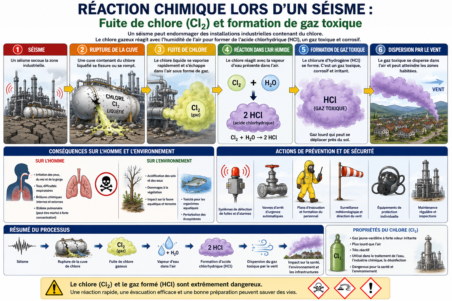 Fuite de chlore - Version 1